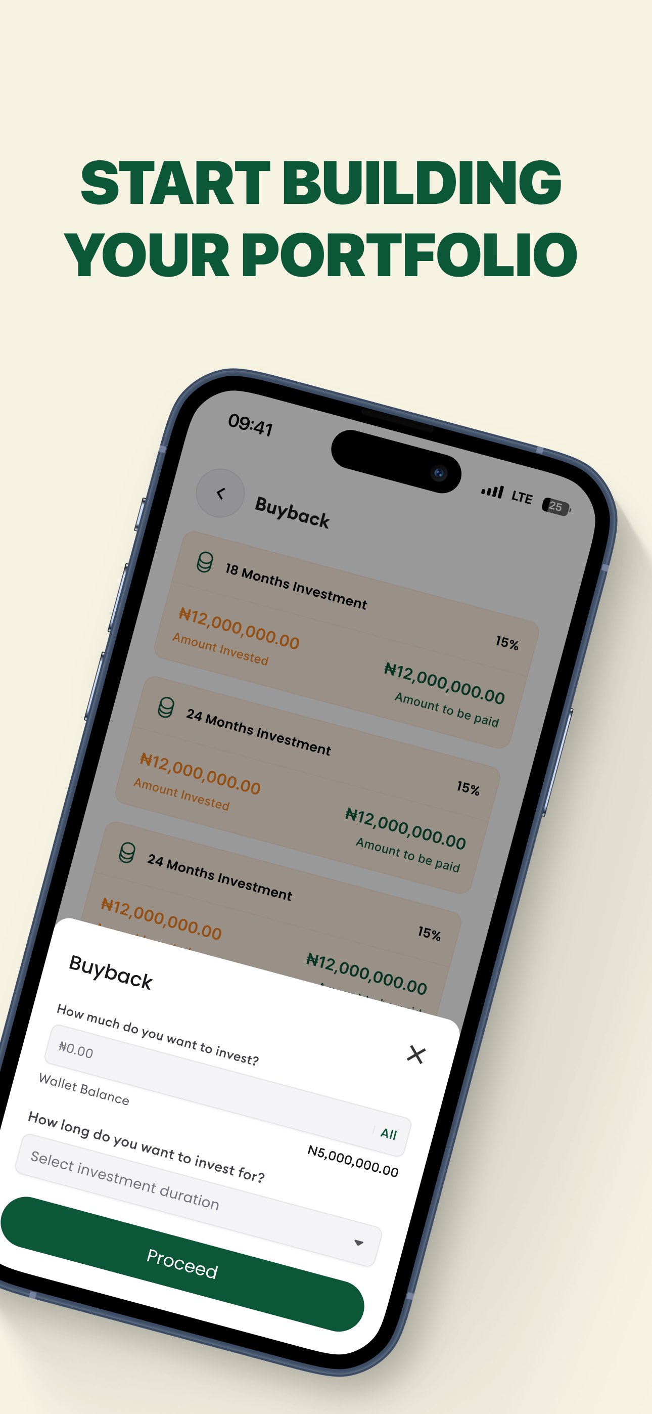 AY Homes and Investments account settings